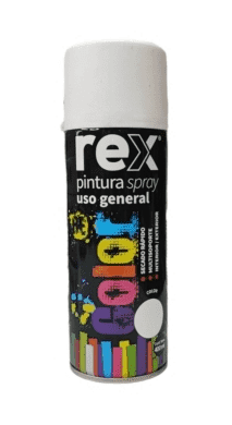 SPRAY BLANCO MATE 400ML REX