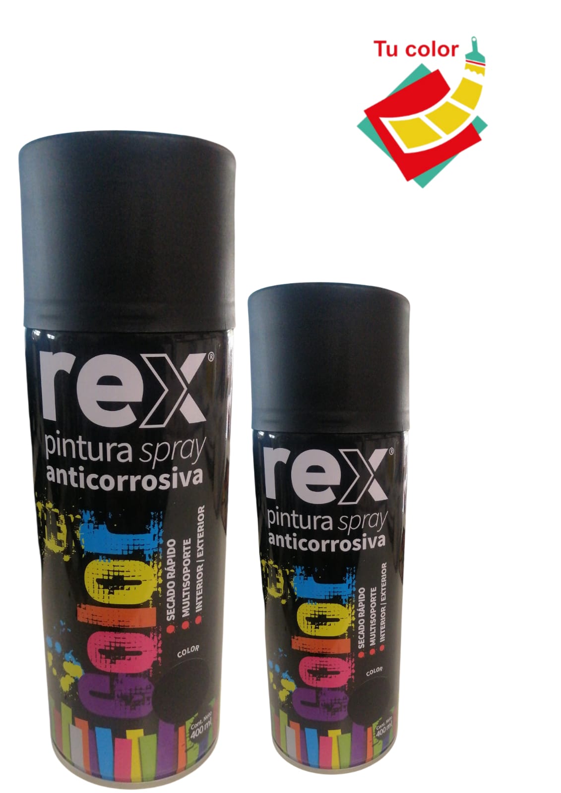 SPRAY ANTICORROSIVO NEGRO REX