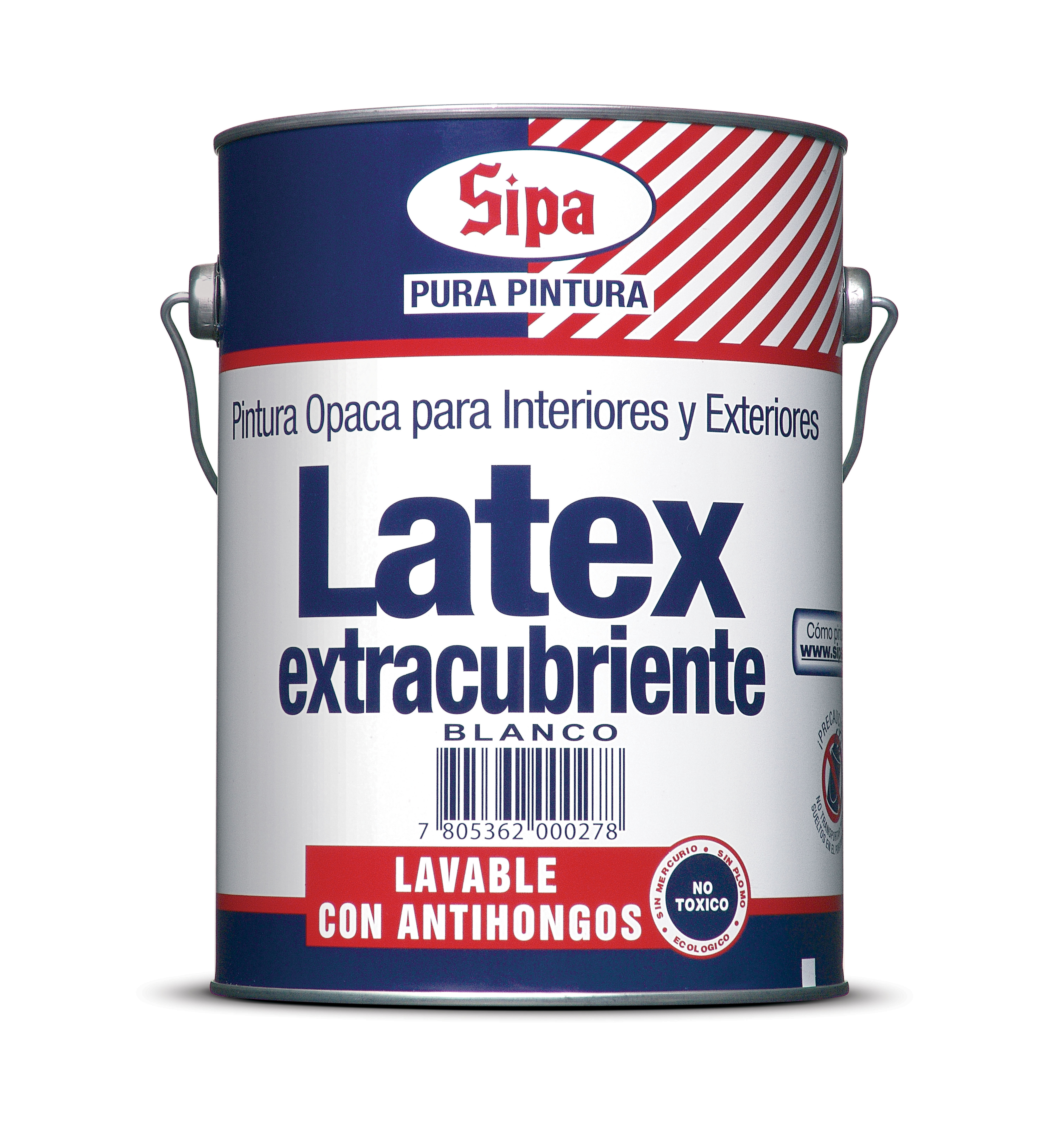 Click para tamaño original GALON LATEX EXTRACUBRIENTE BLANCO SIPA