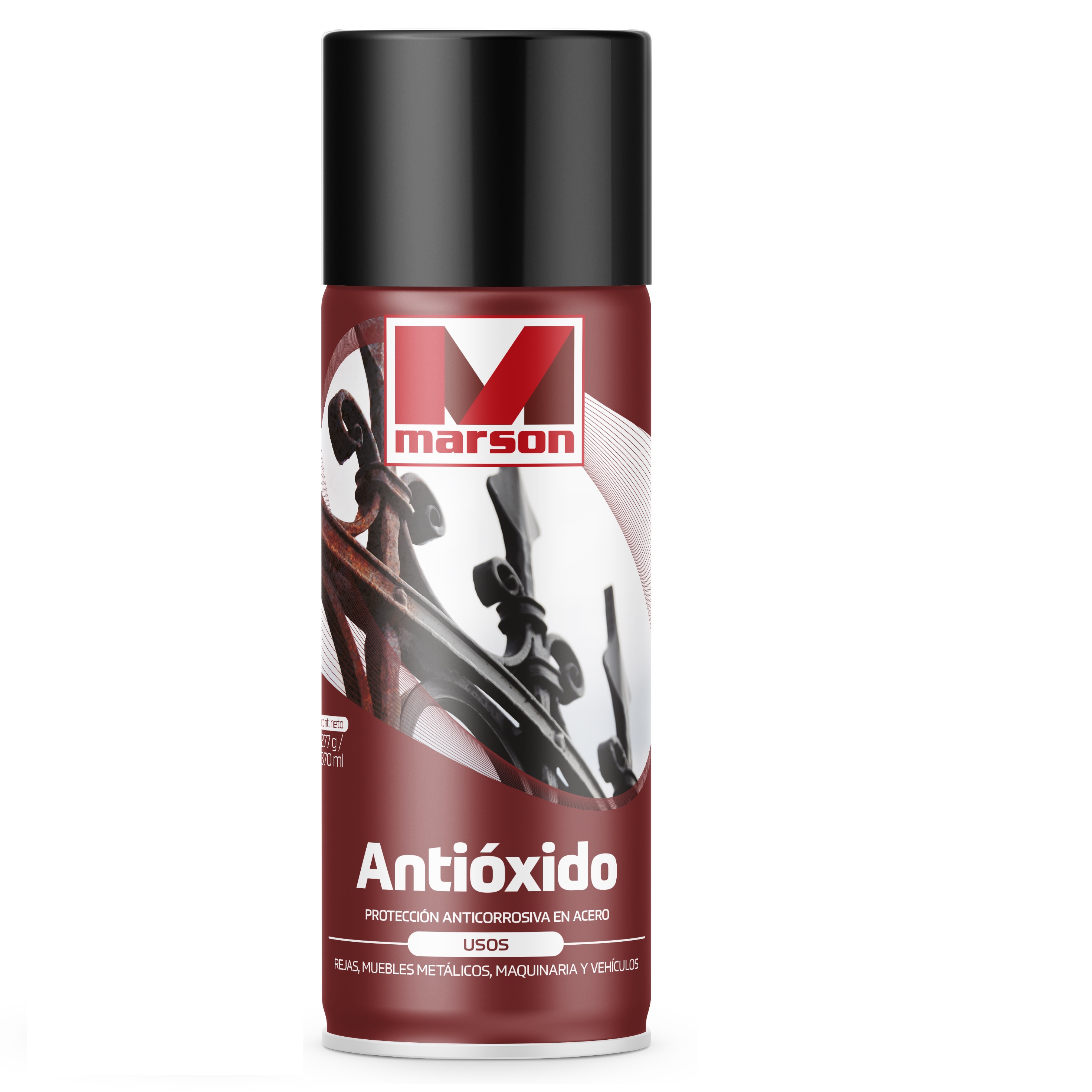 Click para tamaño original SPRAY ANTICORROSIVO NEGRO MARSON