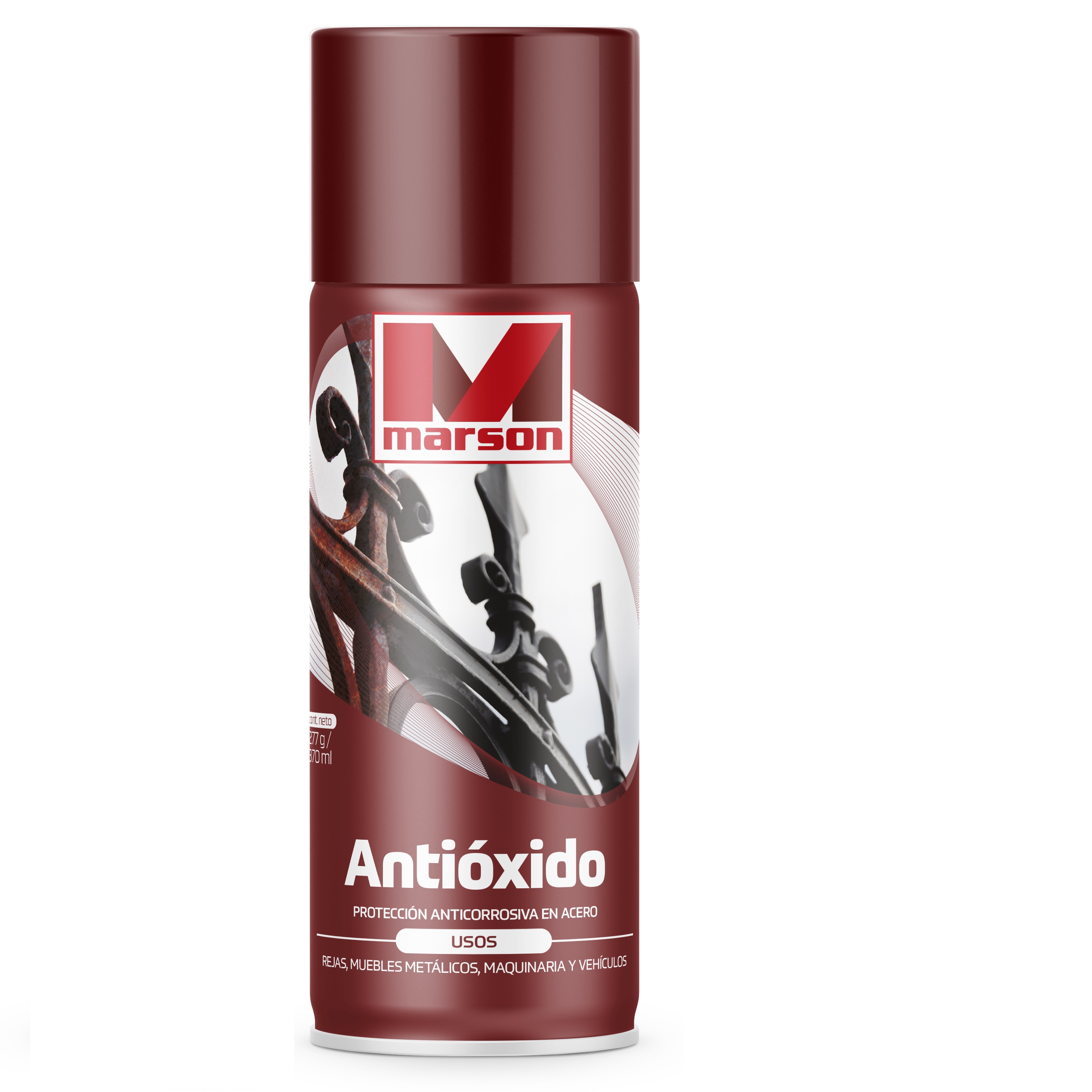 Click para tamaño original SPRAY ANTICORROSIVO ROJO OXIDO MARSON