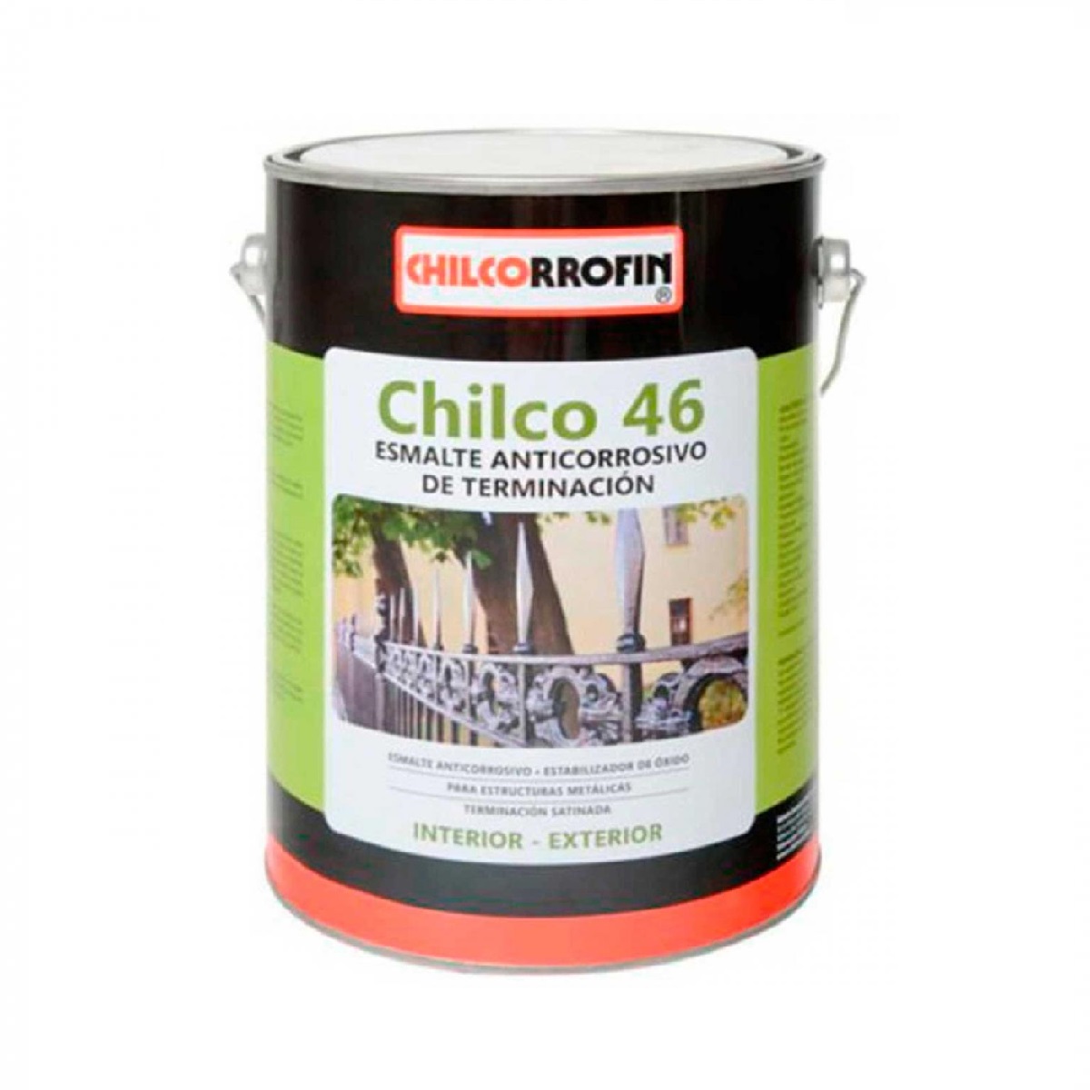 CHILCO46 ANTICORROSIVO TERMINACION NEGRO CHILCORROFIN Galon
