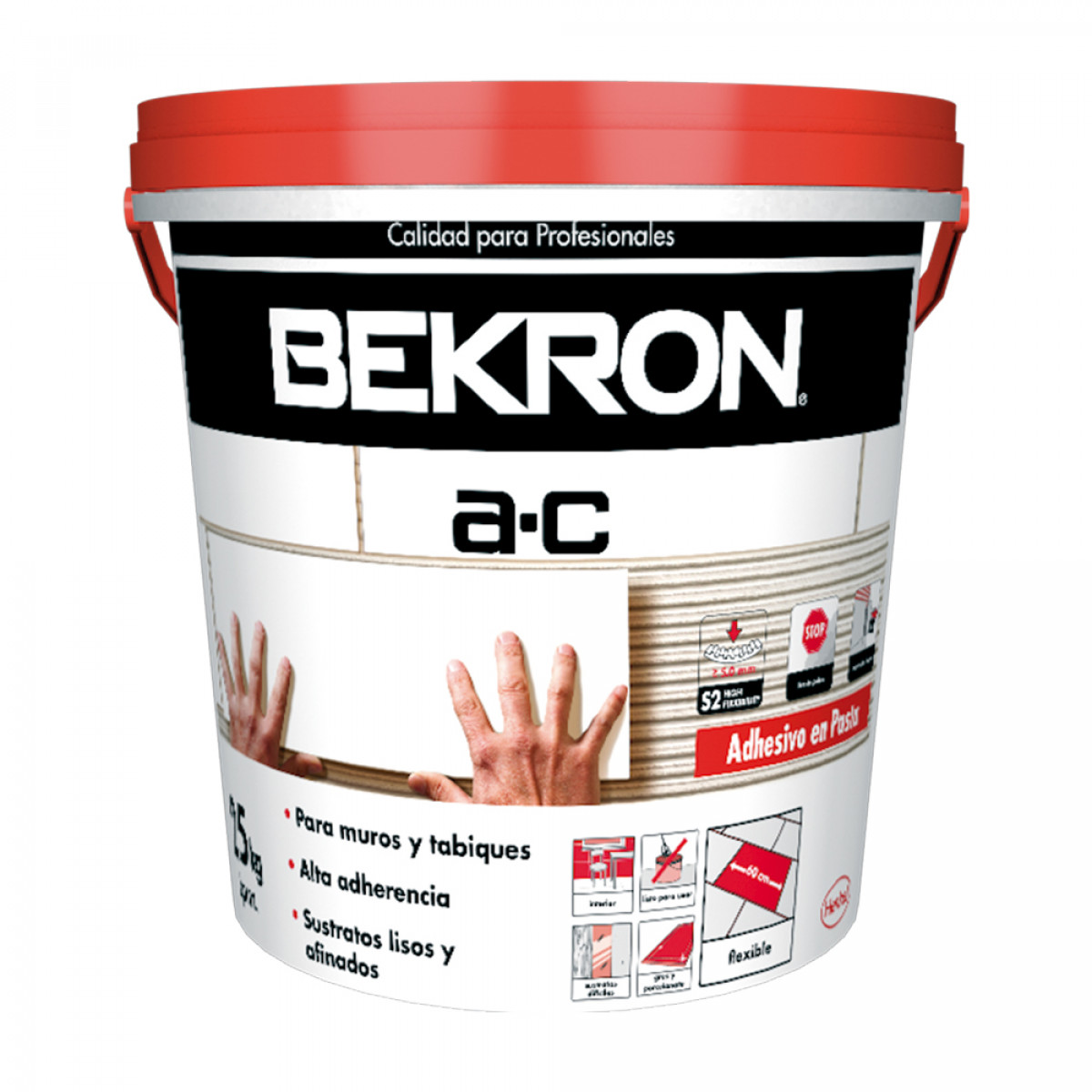 BEKRON PASTA AC BALDE  15 KG