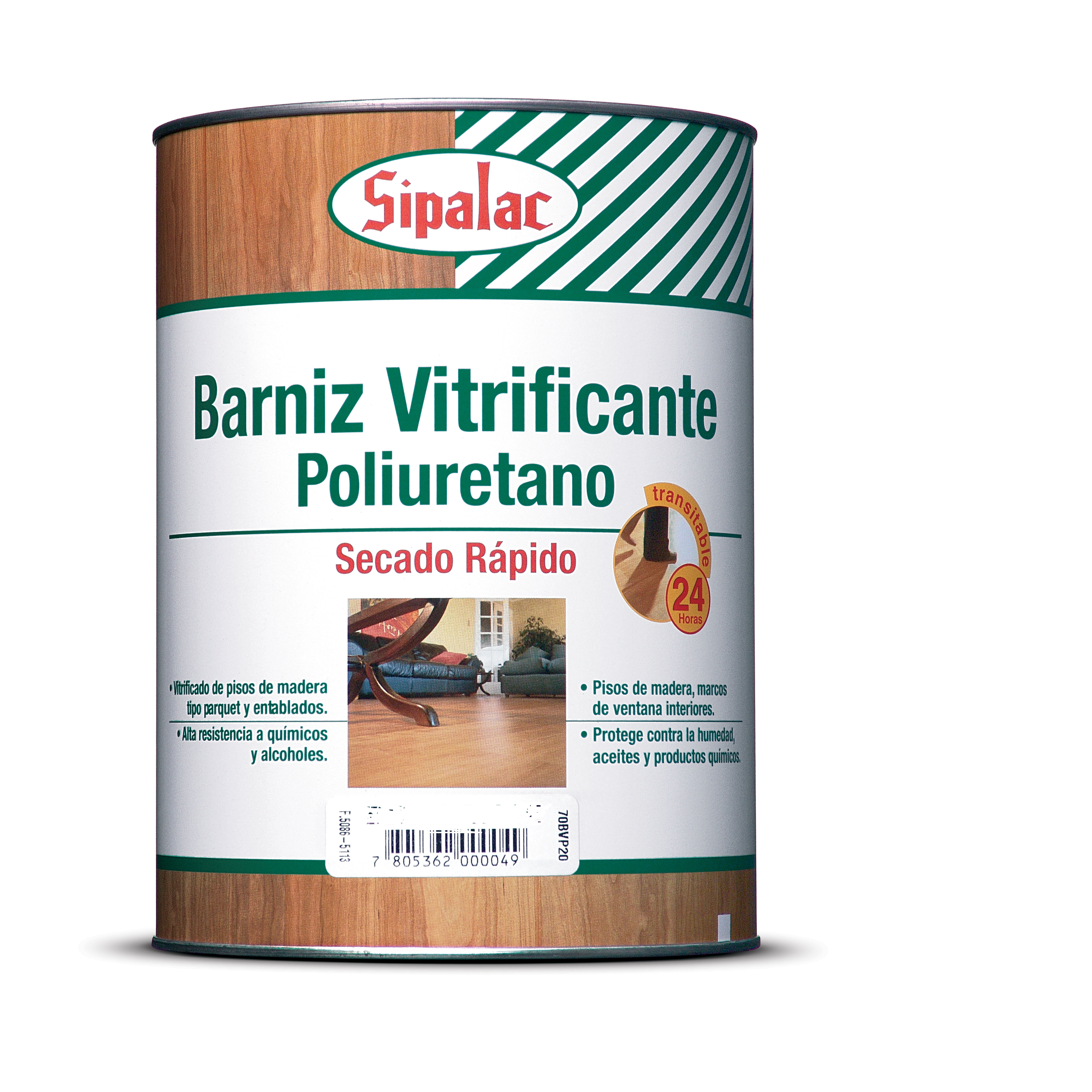 1/4 GL BARNIZ VITRIFICADO S/B SIPA