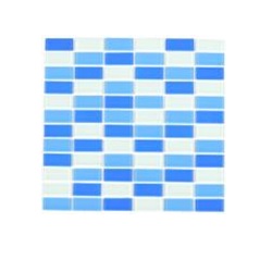 Click para tamaño original 30 X 30 MALLA VIDRIO REC. AZULES DECORALIA