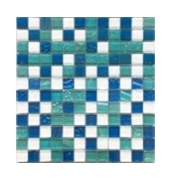 Click para tamaño original 30 X 30 MALLA VIDRIO AQUAMARINA DECORALIA