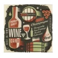 20 X 20 DECOR DRINKS WINE