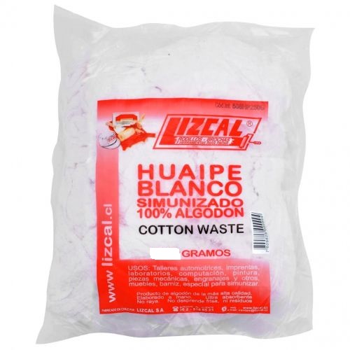 100 GR. HUAIPE BLANCO LIZCAL