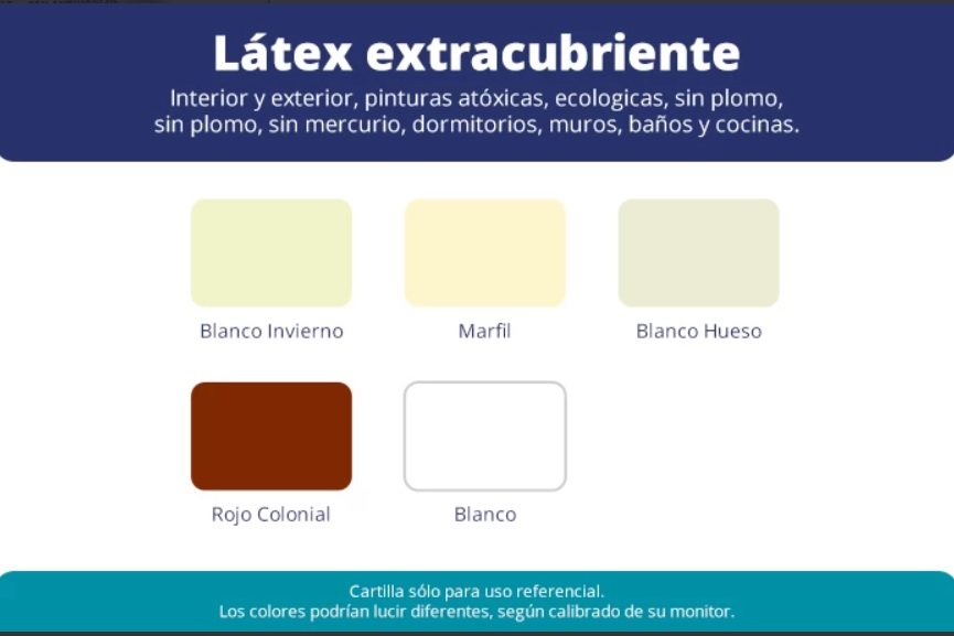 Click para tamaño original GALON LATEX EXTRACUBRIENTE BLANCO SIPA