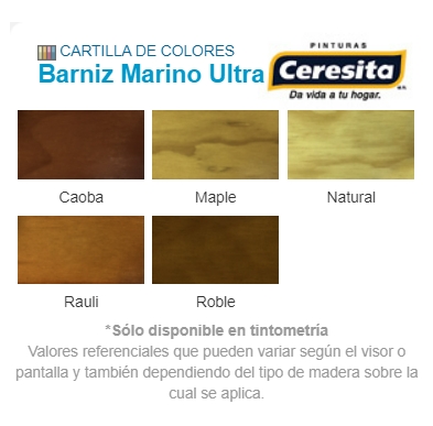 1/4 GL BARNIZ AQUA TECH CERE CAOBA