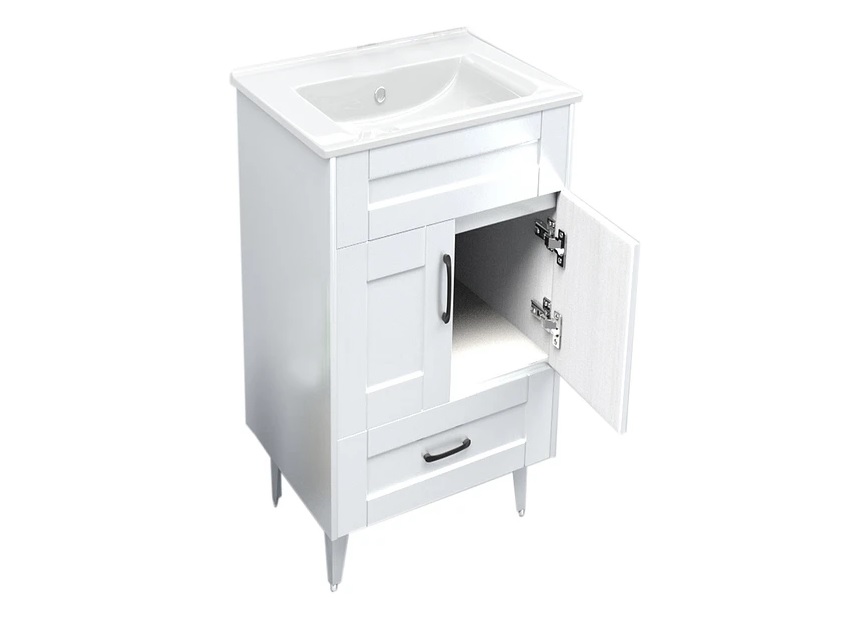 MUEBLE DELUXE B50SK  BLANCO 50 X 80 X 40  CON PATAS DOMSA