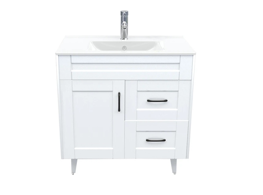 MUEBLE DELUXE 080 BLANCO CON PATAS