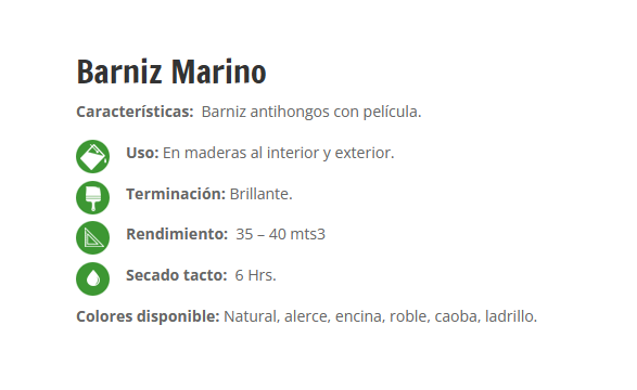 Click para tamaño original BARNIZ CAOBA SIPA Galon