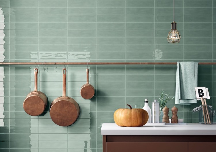 CERAMICA MURO 10 X 30 MELLOW TEAL 0.84 MT X CAJA 2DA SELEC. MARAZZI