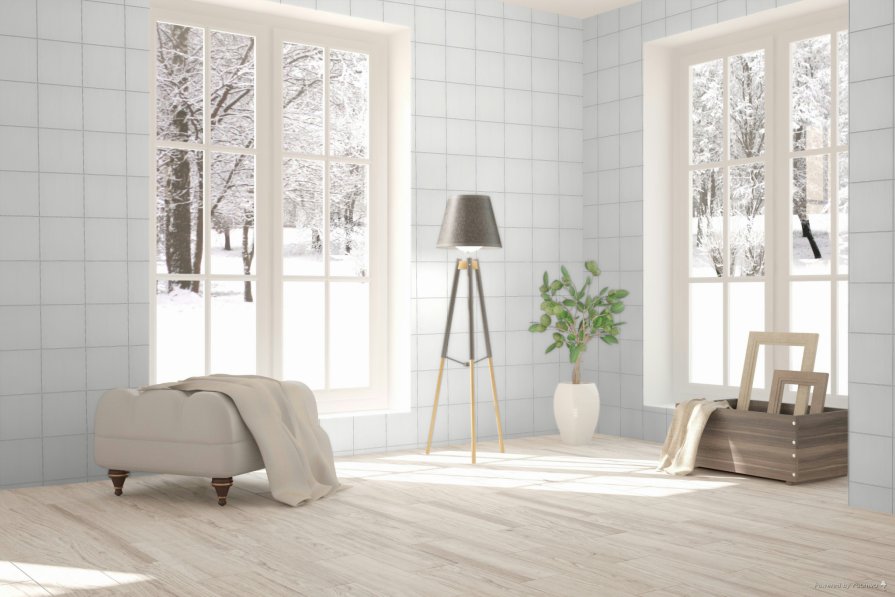 PORCELANATO 20 X 20 SCENARIO BIANC MURO 0.96 MT X CAJA 2DA SELECC. MARAZZI