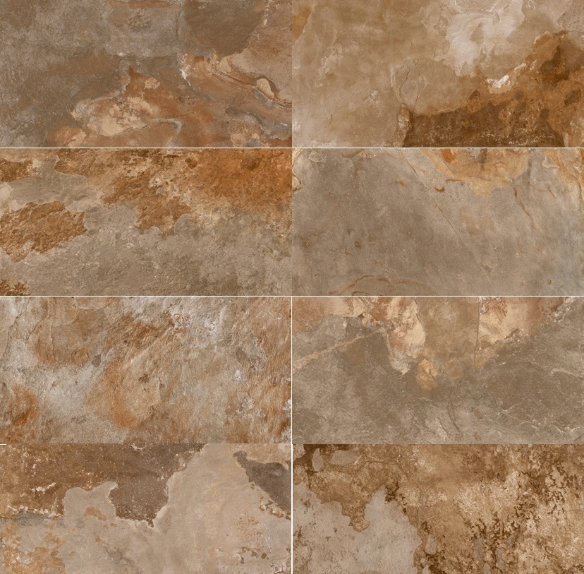 PORCELANATO 60.8 X 60.8 PORCEL. BORBA OXIDO 1.48 MT X CAJA GEOTILES