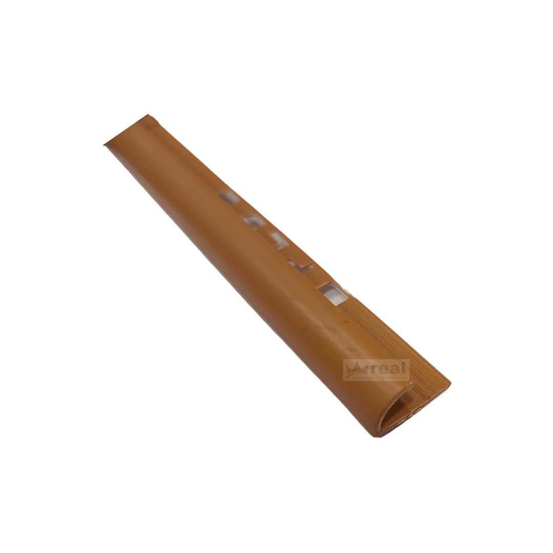 ESQUINERO PVC NOGAL PLANO 2.40 MTL 9MM ( 809018)