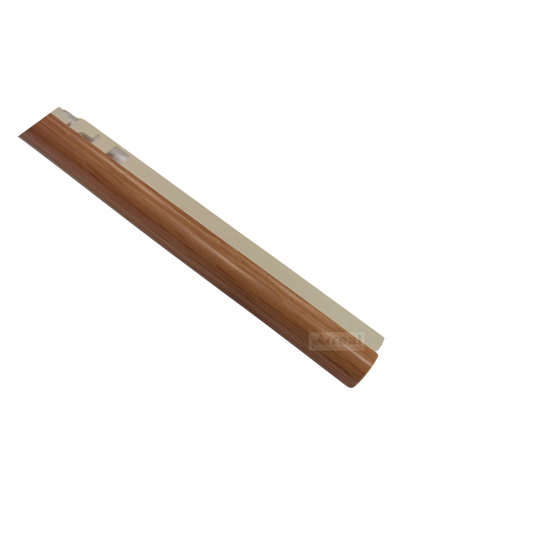 Click para tamaño original ESQUINERO PVC MADERA CLARA 2.40 MTL 9MM ( 809008)