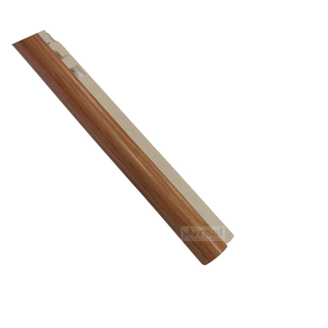 Click para tamaño original ESQUINERO PVC MADERA CLARA 2.40 MTL 9MM ( 809008)