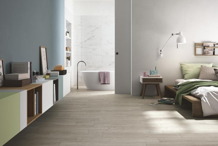 PORCELANATO 15 X 90 WOODPASS SMOKE 1.08 MT X CAJA 2DA. SELECC. MARAZZI