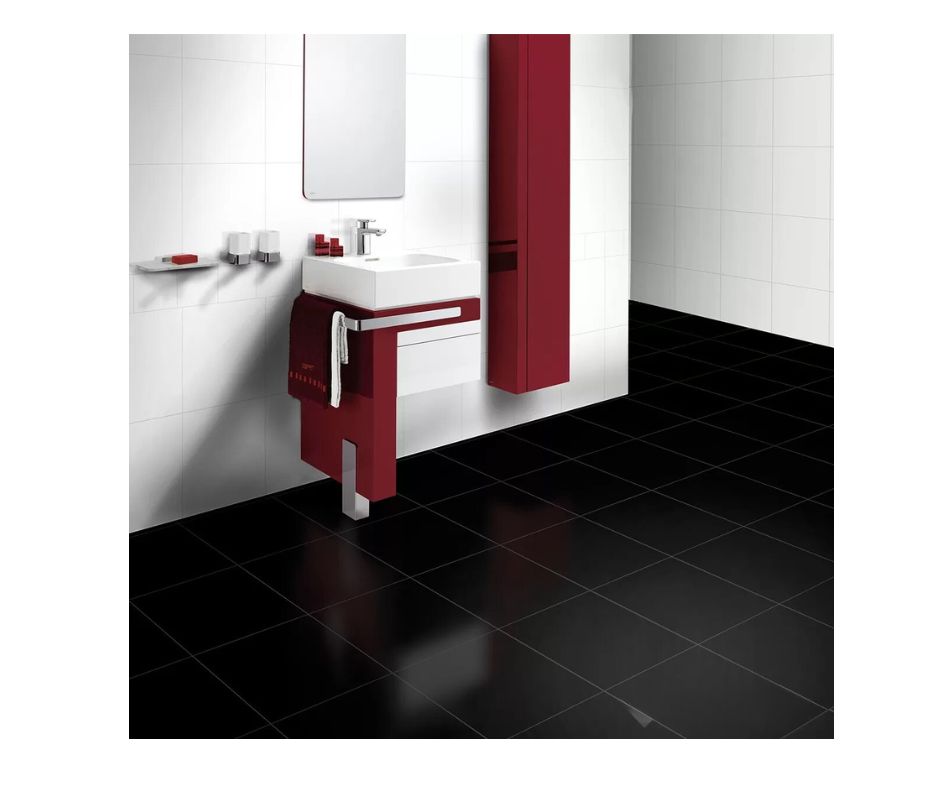 Click para tamaño original CERAMICA PISO 45 X 45 ACUARELLA NEGRO PISO 2.29 MT X CAJA SAN LORENZO
