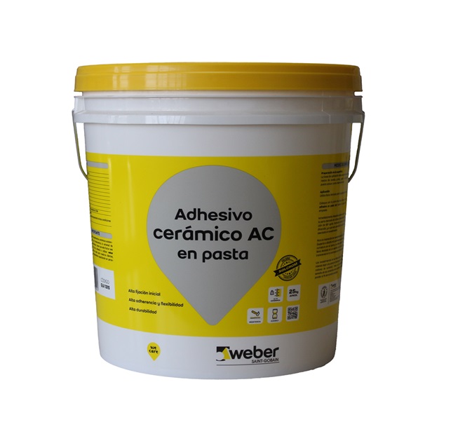 PEGAMENTO 15 KG PASTA AC WEBER QUI050