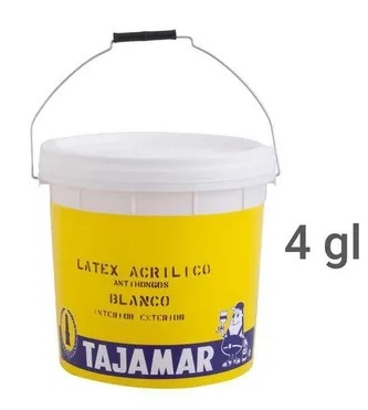 Click para tamaño original LATEX ACRILICO BLANCO TAJAMAR Tineta