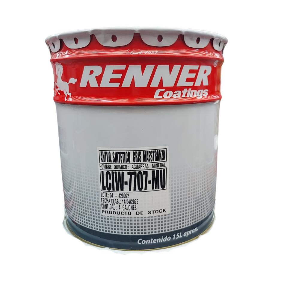 Click para tamaño original ANTICORROSIVO GRIS RENNER Tineta