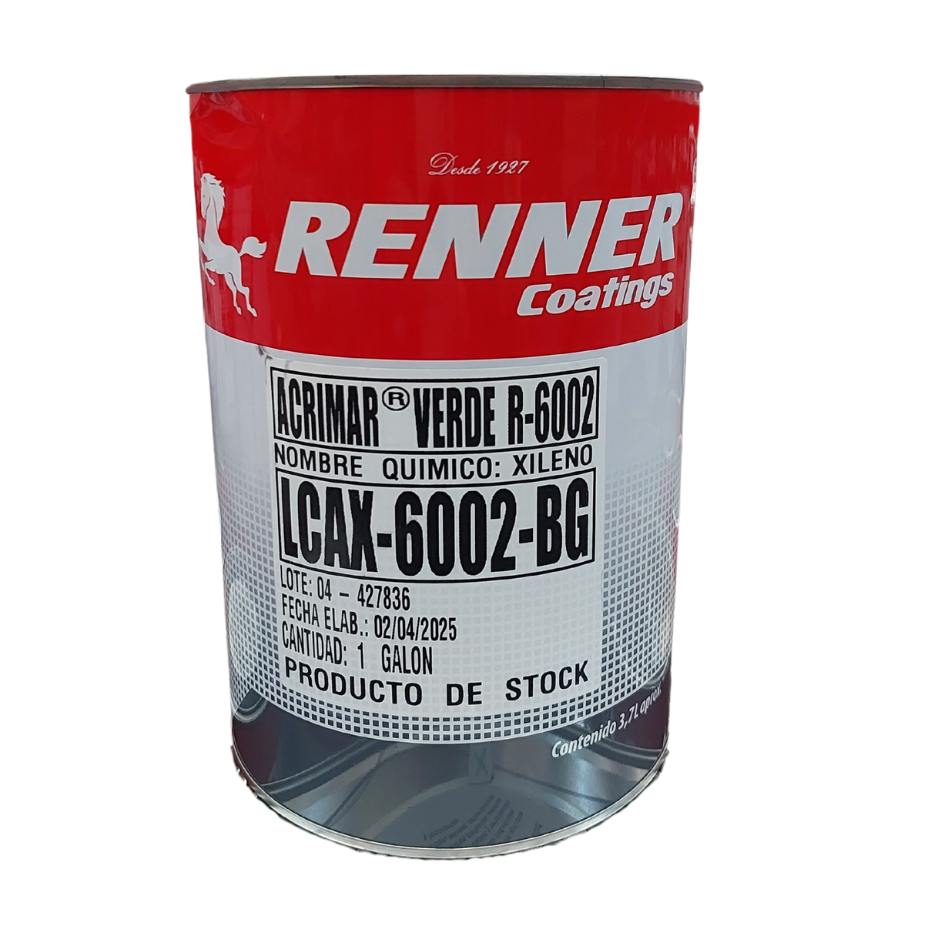 GALON PINT PISO ACRIMAR VERDE 6002 RENNER