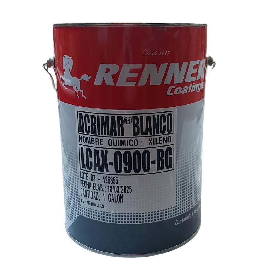 GALON PINT PISO ACRIMAR BLANCO RENNER