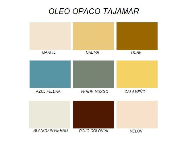 OLEO OPACO NEGRO TAJAMAR Galon
