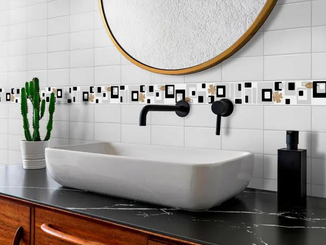 Click para tamaño original LISTEL CERAMICA MALAGA 08 X 35  DECORALIA