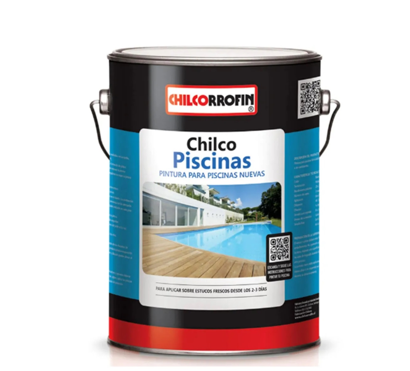Click para tamaño original CHILCOPISCINA CELESTE AGUA CHILCORROFIN Galon