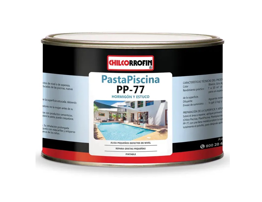 Click para tamaño original PASTA PISCINA CELESTE CHILCORROFIN 2kg