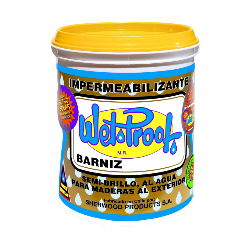 Click para tamaño original BARNIZ CAOBA WET PROOF Galon