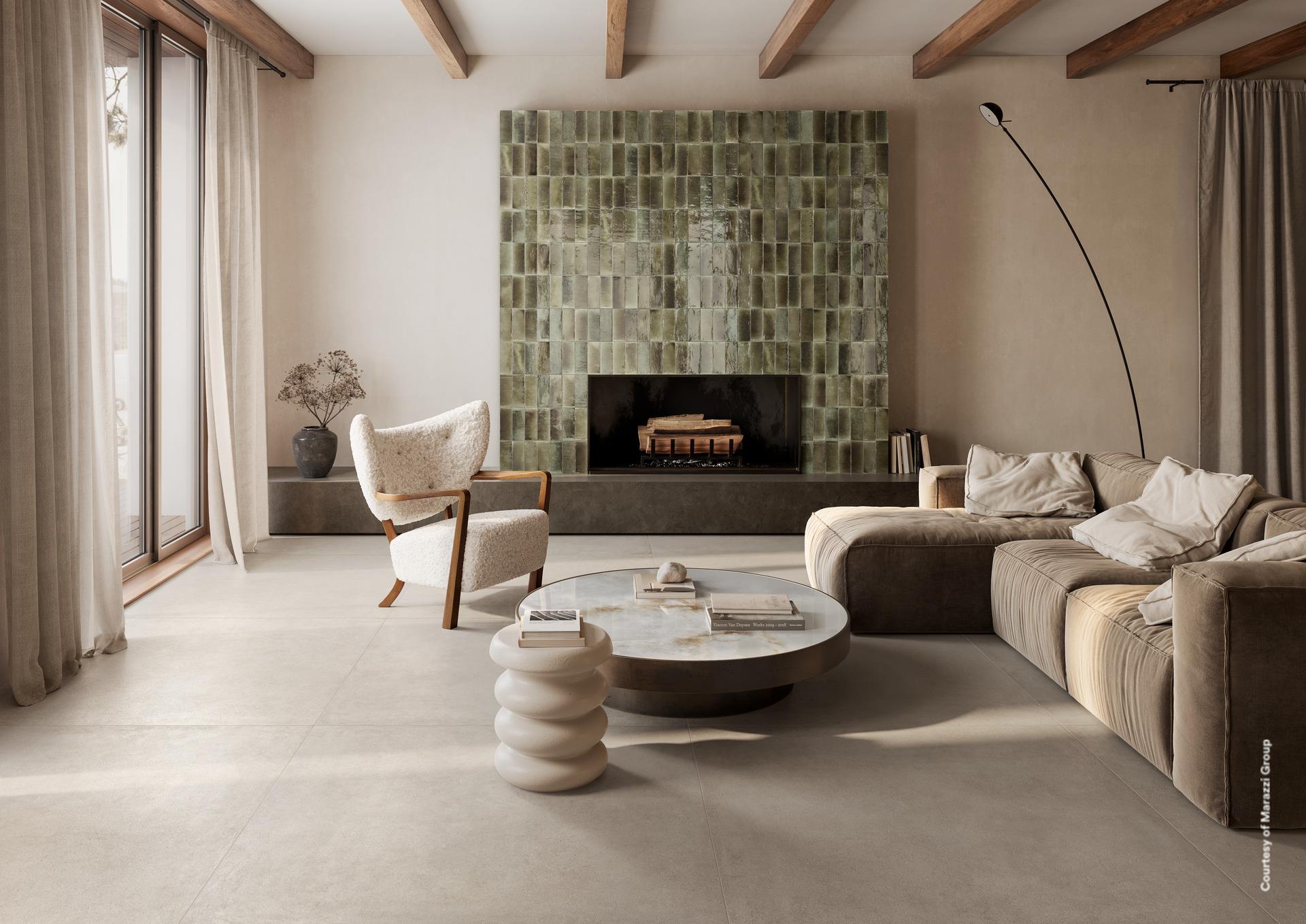 PORCELANATO 075 X 20 GLEEZE GRIGIO G MURO 0.75 MT X CAJA 2DA. SELEC. MARAZZI