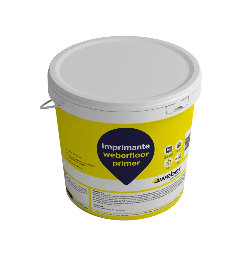 PRIMER WEBERFLOOR QUI-1901 BALDE 10 LITROS