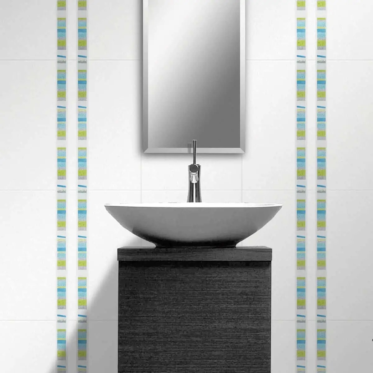 LISTEL CERAMICA SANTA MARTA 03 X 45  3 PIEZAS  (1.35 MTL) KANTU