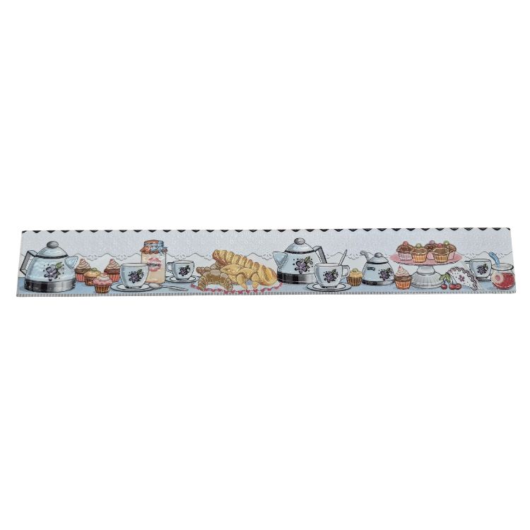 LISTEL CERAMICA CLARA 05 X 39 SET 3 PIEZAS (1.17 MTL) KANTU