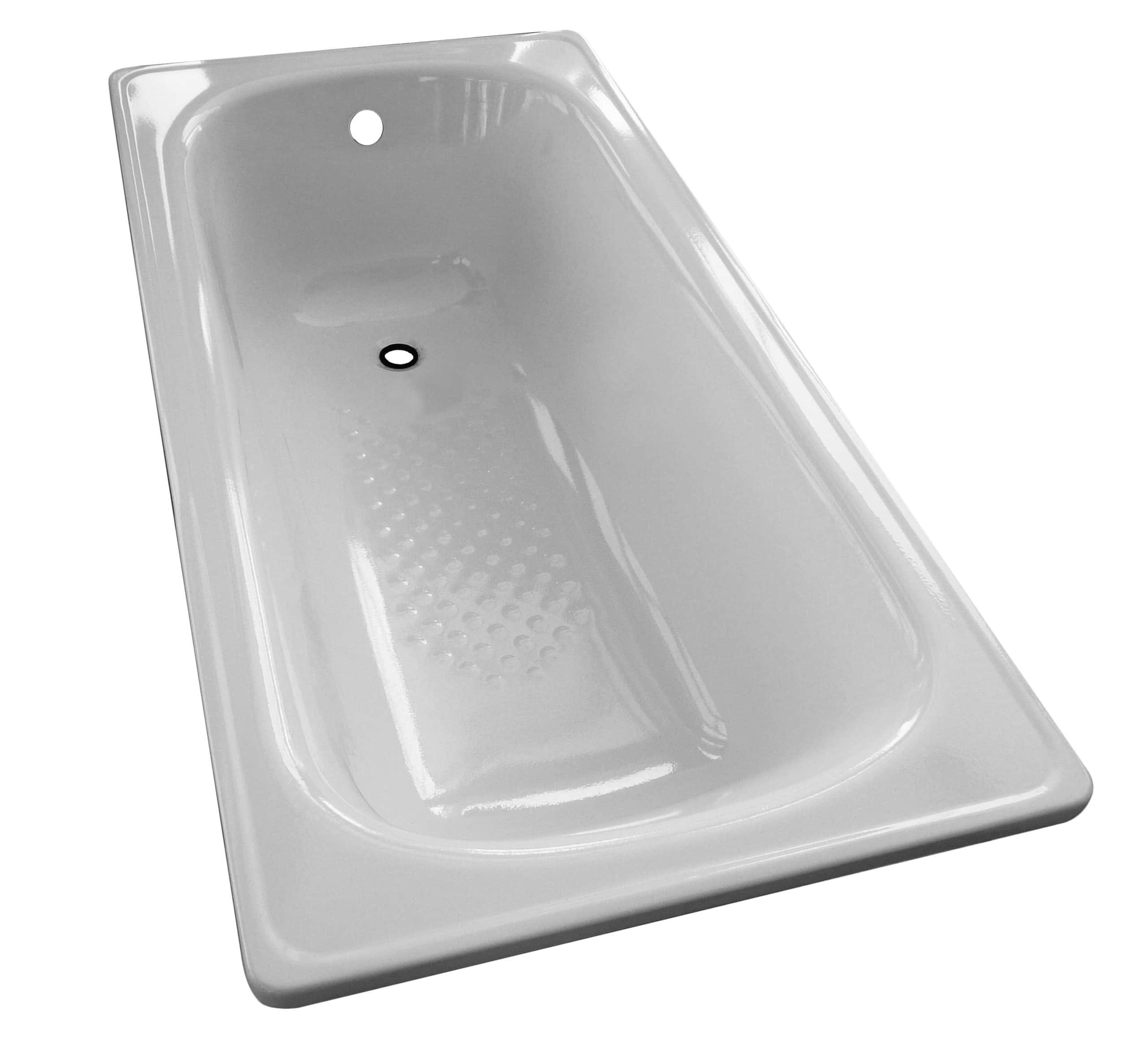 TINA 160 X 70 X 24 X 1.5MM ACERO ESMALTADO  BLANCA STRETTO