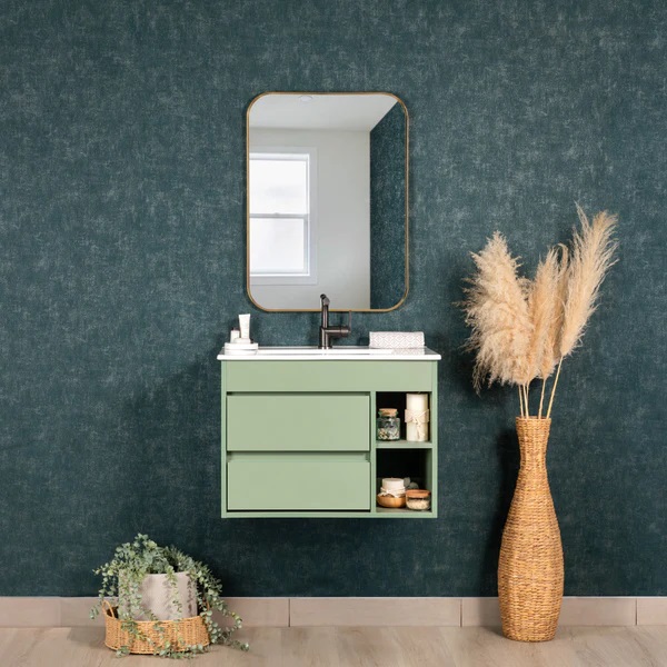 MUEBLE VANITORIO 60 X 46 PARIS SAGE GREEN MOSAICO