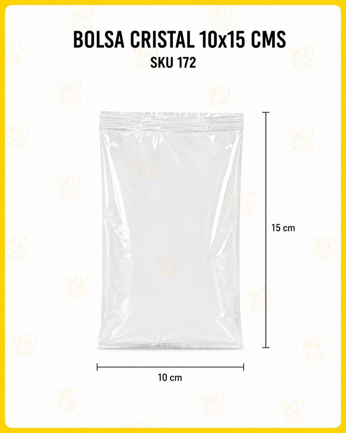 Bolsa Cristal 10x15 cm