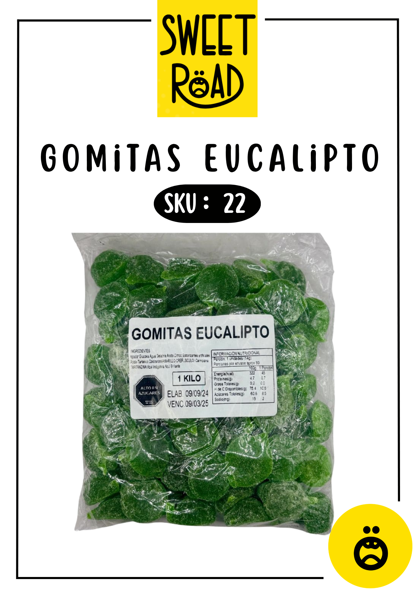 Gomon Eucalipto 1 kilo
