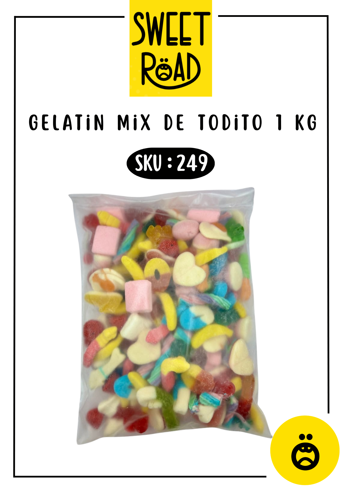 Gelatin Mix de Todito 1 kilo