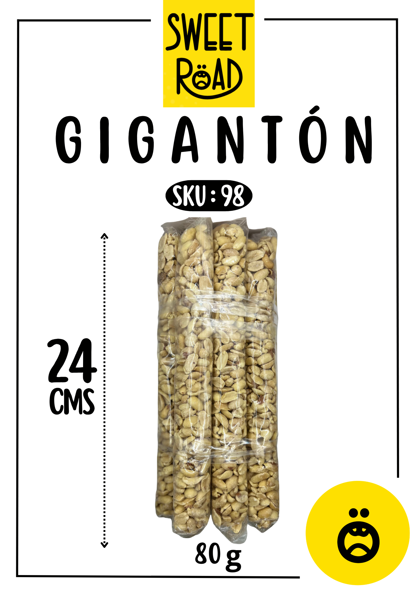 Gigantón Salado 10u 60g
