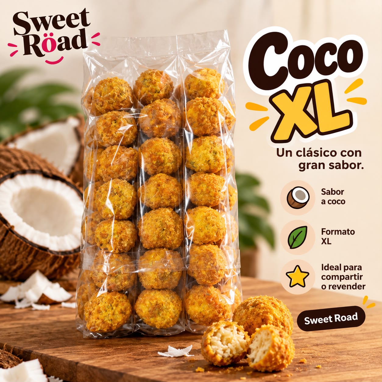 Coco Confitado XL 10u