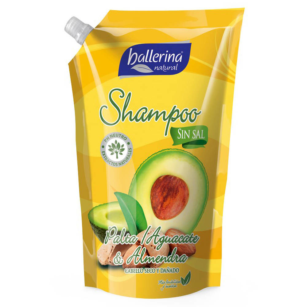 Ballerina Shampoo Palta/Almendra 750ml (12)