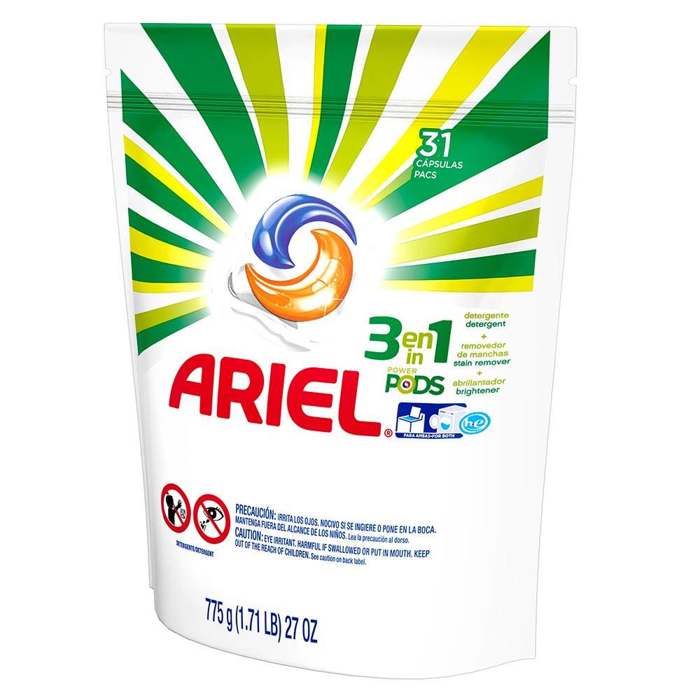 Ariel power pods envase 16 cápsulas (6)