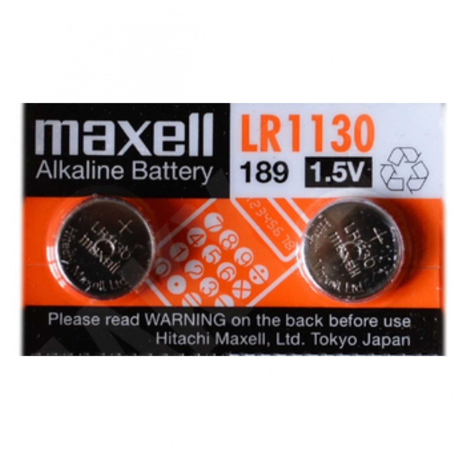 Pila maxell lr1130 / ag10 (10)