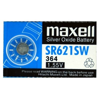 Pila maxell sr 621 sw / ag1 1,55v (5)